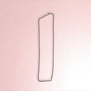 Vintage Gold-Tone Twisted Chain Necklace With Lobster Clasp Closure Elegant Desi